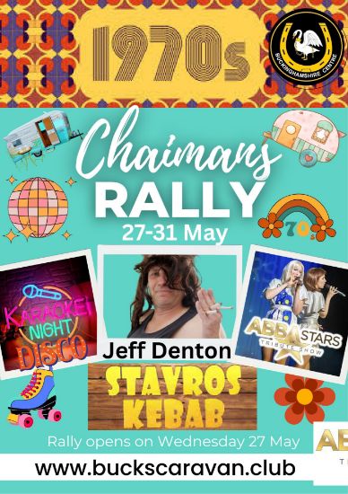 Picture of Bucks Invite - Chairs Rally 27 to 31 May 2026